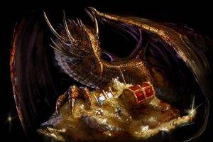 dragon, Gold