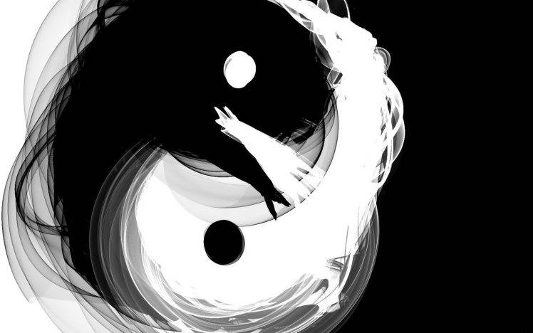 Yin And Yang HD Wallpaper Desktop Background