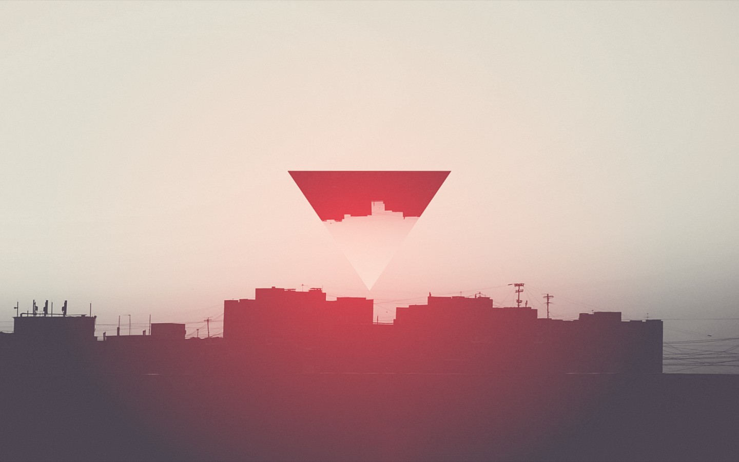 Hipster Photography, Minimalism, Triangle, City Wallpaper