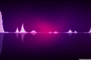 sound Wave, Simple Background