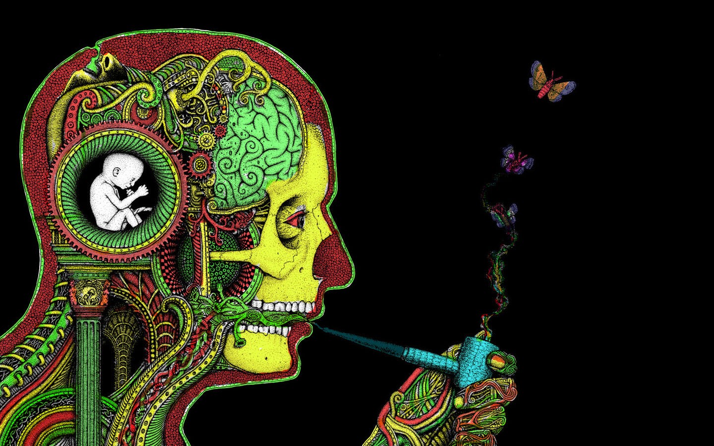 drugs, Smoking Wallpaper