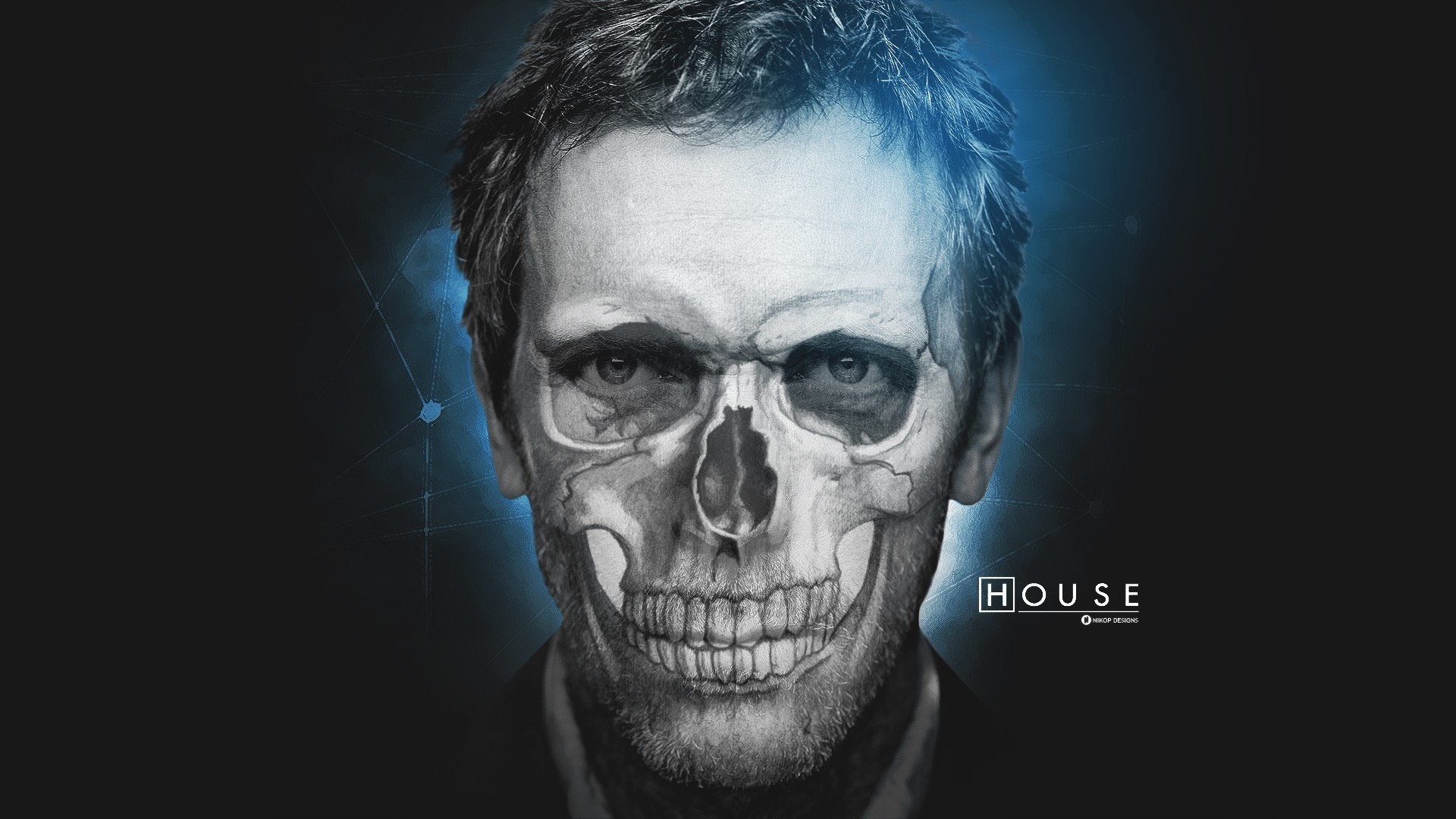 Skull, Face, Gregory House Wallpapers HD / Desktop and 