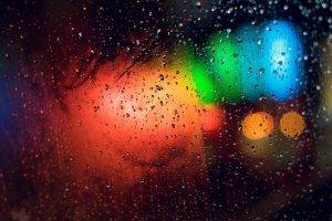colorful, Rain