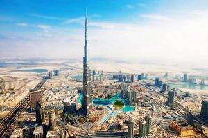 building, Abu Dhabi, Burj Khalifa, Dubai, Tilt Shift