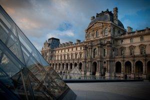 building, Paris, The Louvre