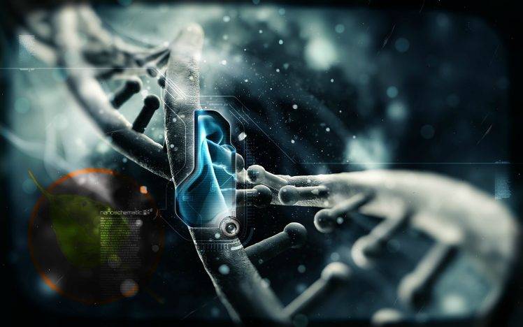DNA, Genetics HD Wallpaper Desktop Background