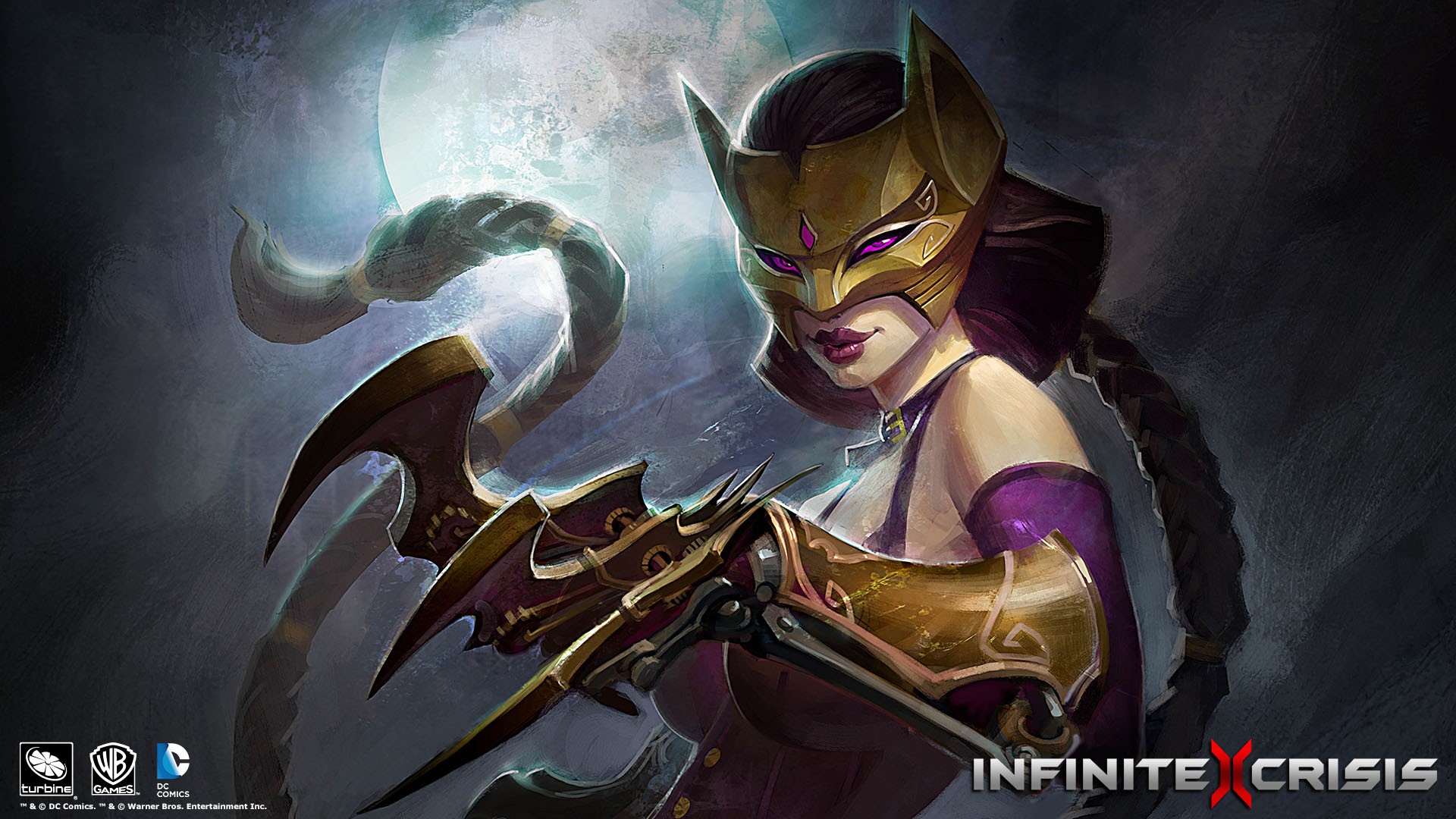 Catwoman, Gaslight Wallpaper