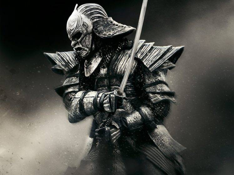 sword, Monochrome, Warrior, Samurai HD Wallpaper Desktop Background