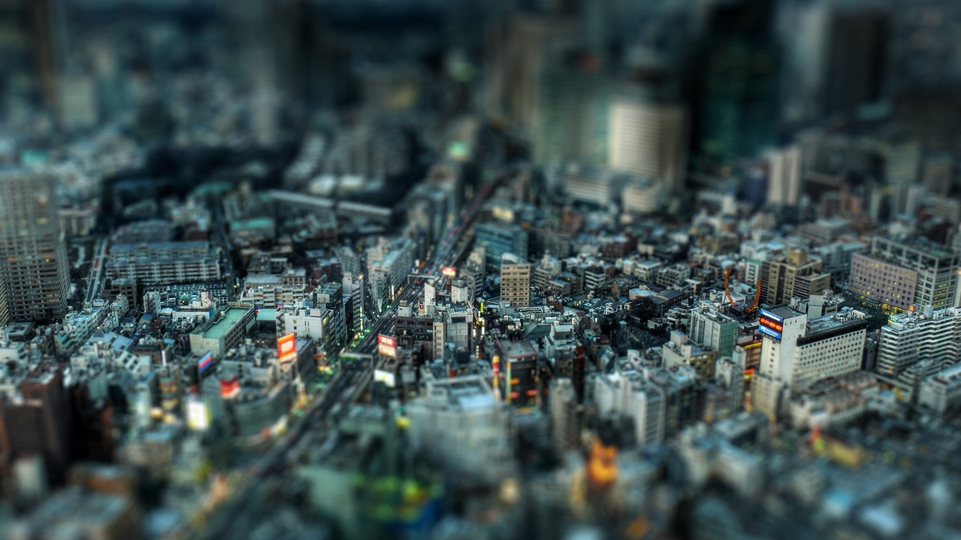 building, Blurred, Tokyo, Cityscape, Japan Wallpaper