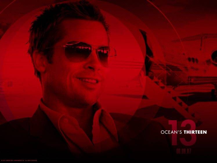 Oceans Thirteen, Brad Pitt HD Wallpaper Desktop Background