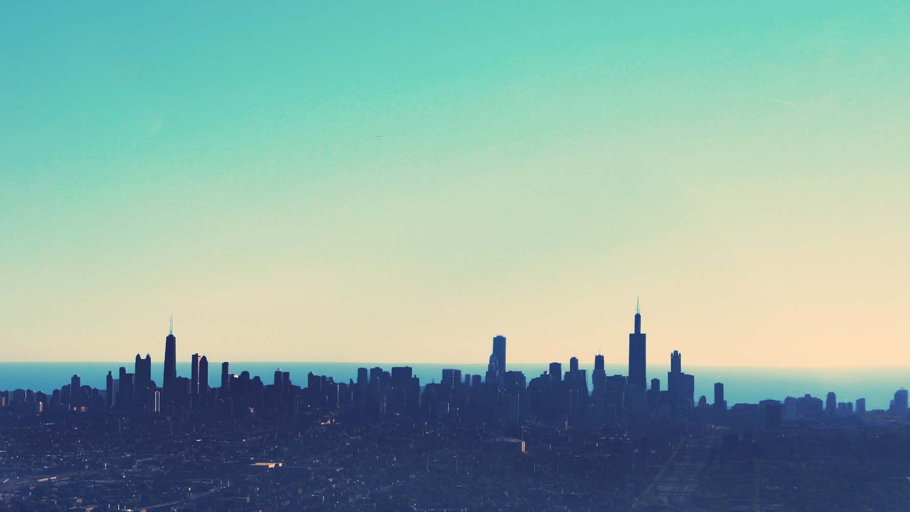 blue, Horizon Wallpaper