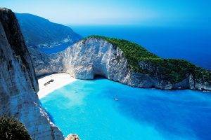 island, Greece, Greek, Zakynthos, Shipwreck