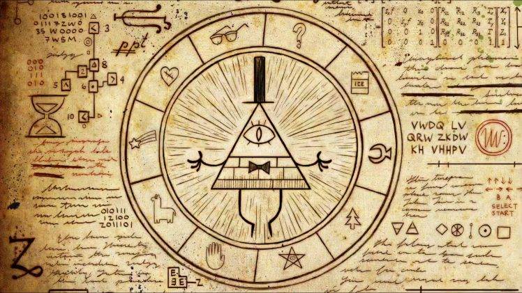 Gravity Falls, Illuminati, Pentagram HD Wallpaper Desktop Background