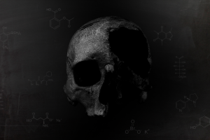 skull, Chemistry, Dark, Death