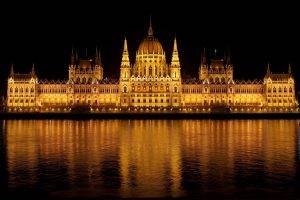 building, Budapest, Hungary, Hungarian Parliament Building