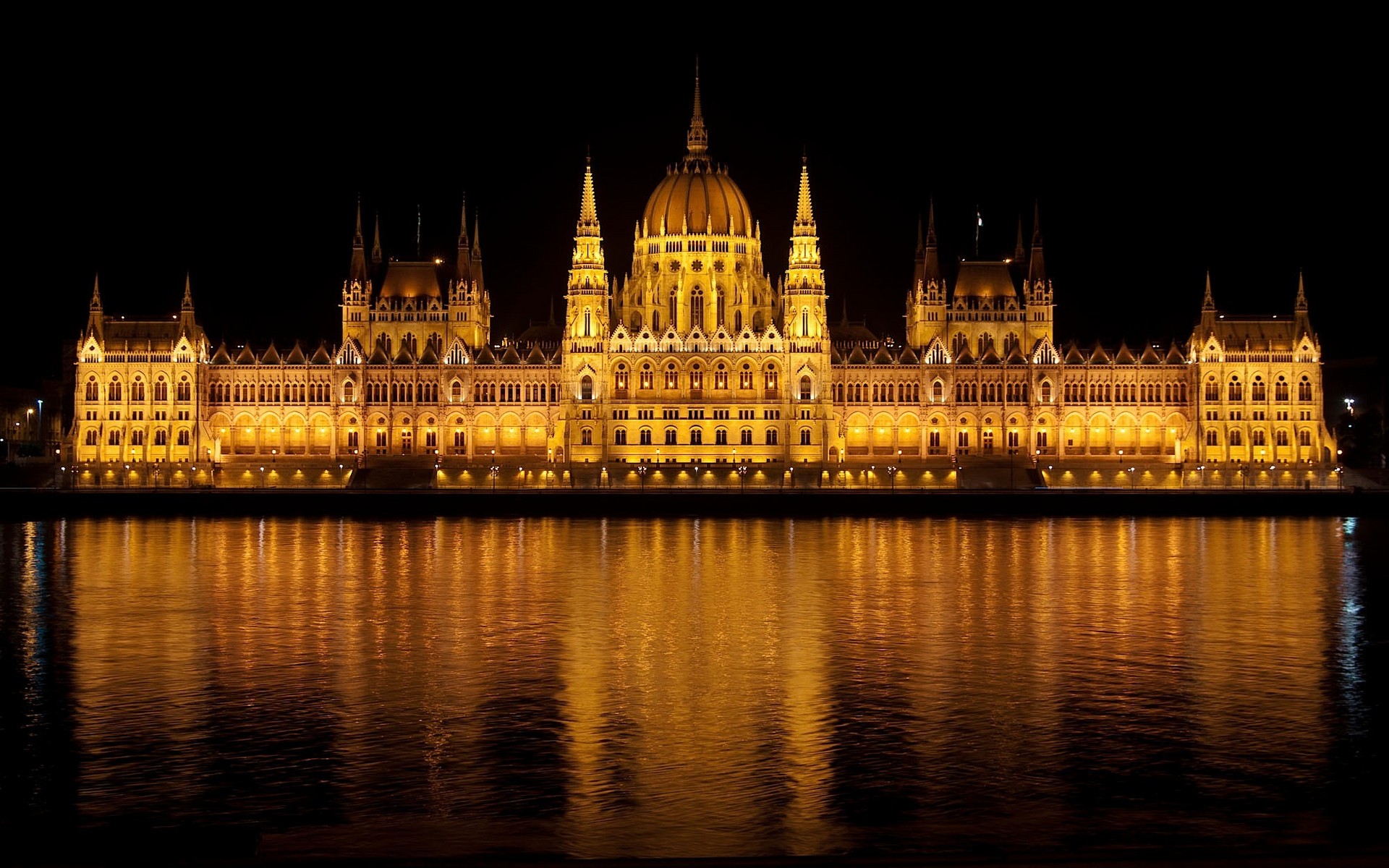 building, Budapest, Hungary, Hungarian Parliament Building Wallpaper