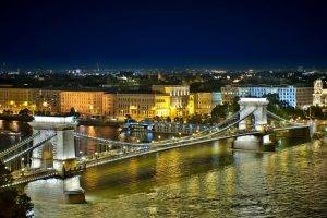 Chain Bridge, Hungary, Bridge, Budapest