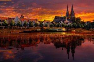 Regensburg, Sunset
