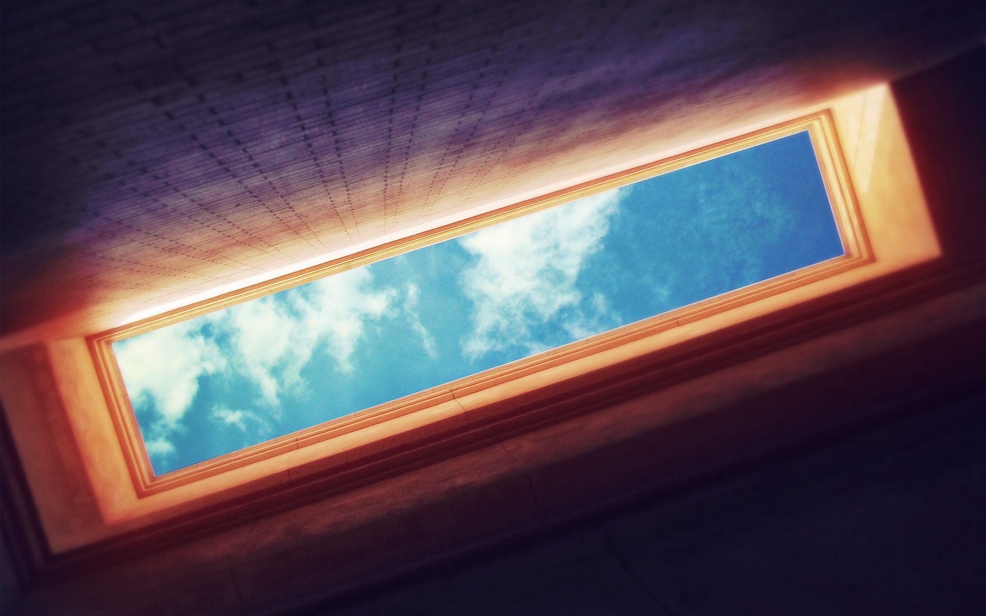 sky, Clouds, Architecture, Cold, Walls, Worms Eye View Wallpaper