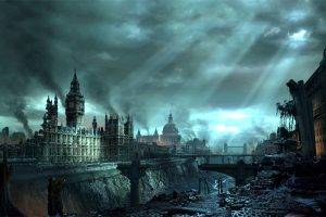 apocalyptic, Cityscape, London, Hellgate: London