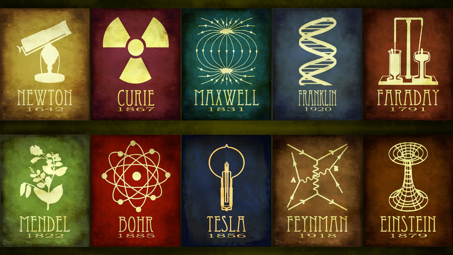 science, Isaac Newton, Faraday, Niels Bohr, Nikola Tesla, Albert Einstein,  Physics, Chemistry, Maria Skłodowska Curie Wallpapers HD / Desktop and  Mobile Backgrounds