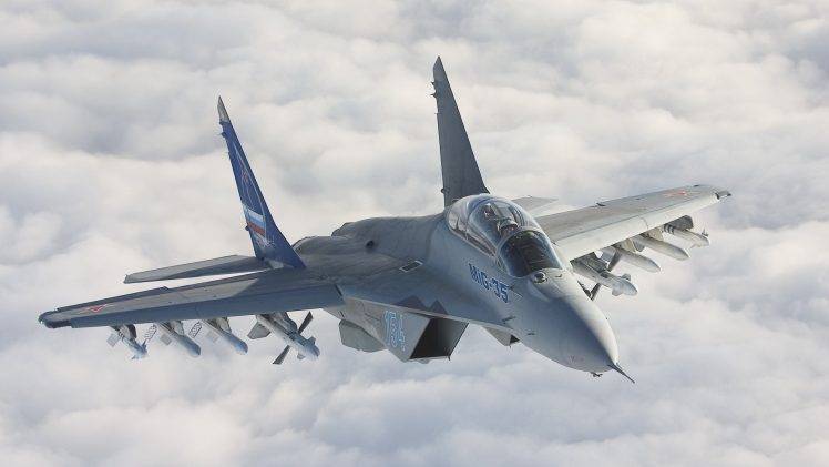 aircraft, Jets, Mikoyan MiG 35 HD Wallpaper Desktop Background