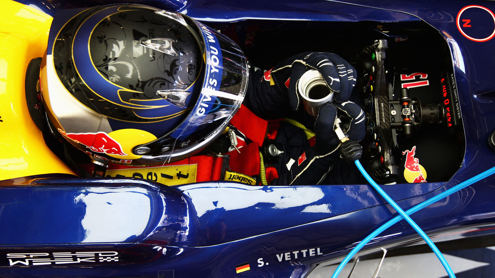 Sebastian Vettel, Red Bull, Formula 1 Wallpaper