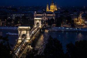 Chain Bridge, Bridge, Budapest, Hungary