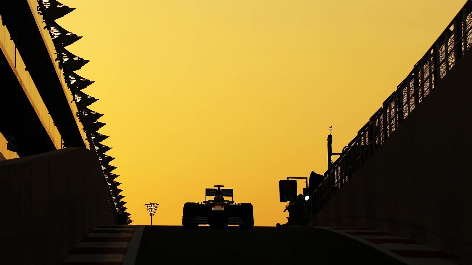 Formula 1, Force India F1 Team, Yas Marina Circuit, Abu Dhabi Wallpaper