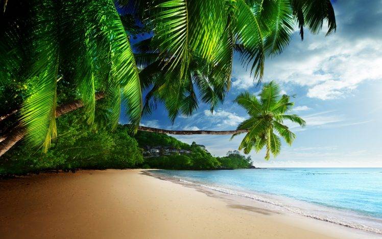 sea, Tropical HD Wallpaper Desktop Background