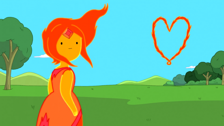 Adventure Time, Fire Princess HD Wallpaper Desktop Background