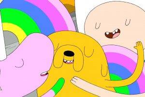 Adventure Time, Jake The Dog, Finn The Human, Lady Rainicorn
