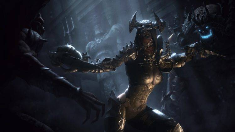 Demon Hunter, Diablo III HD Wallpaper Desktop Background