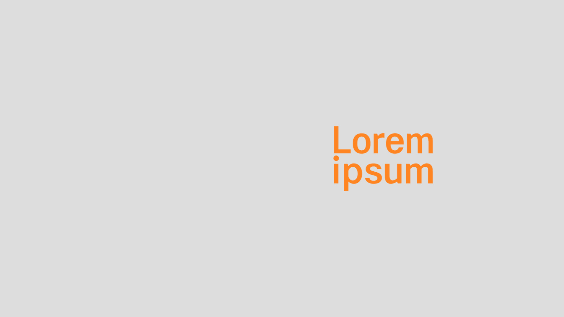 Lorem Ipsum, Minimalism Wallpaper