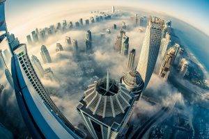 clouds, Building, Sea, Urban, Architecture, Photography, Dubai