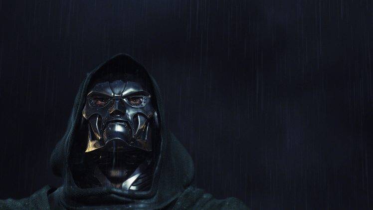 Dr. Doom, Rain, Villains HD Wallpaper Desktop Background