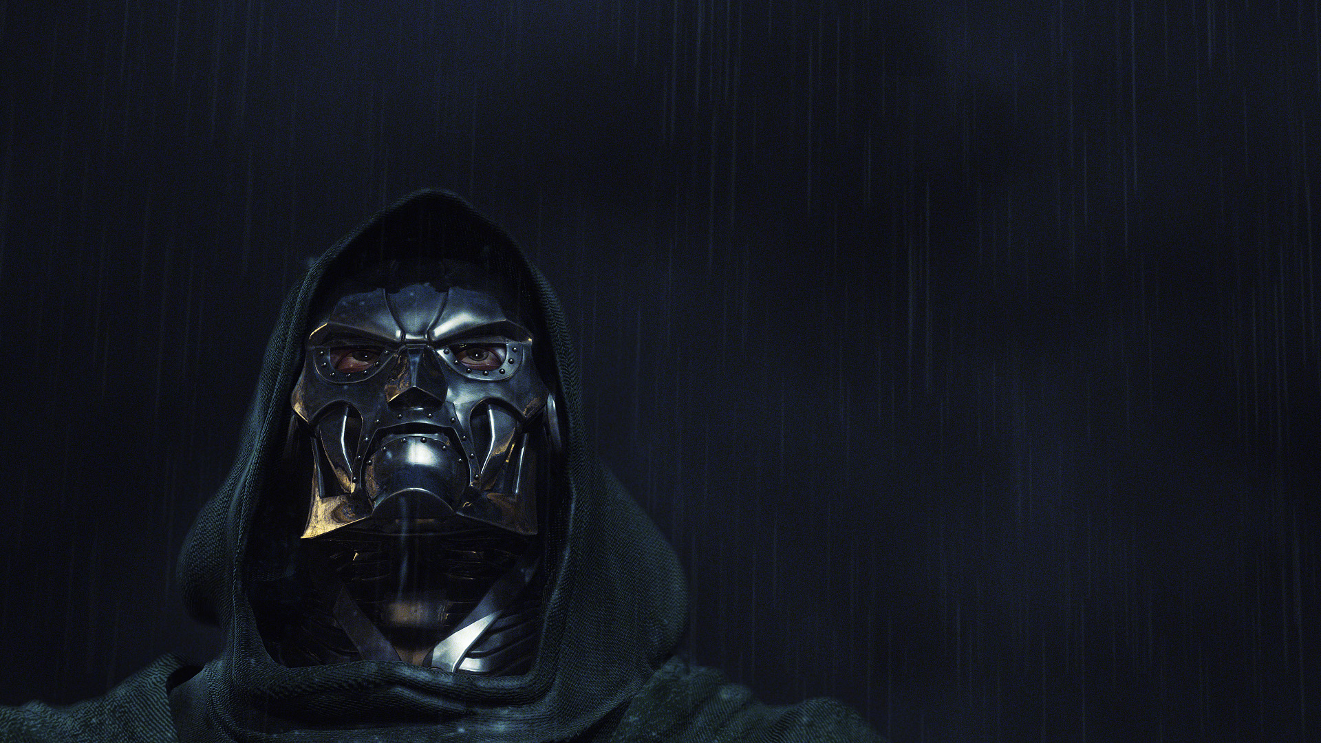Dr. Doom, Rain, Villains Wallpaper