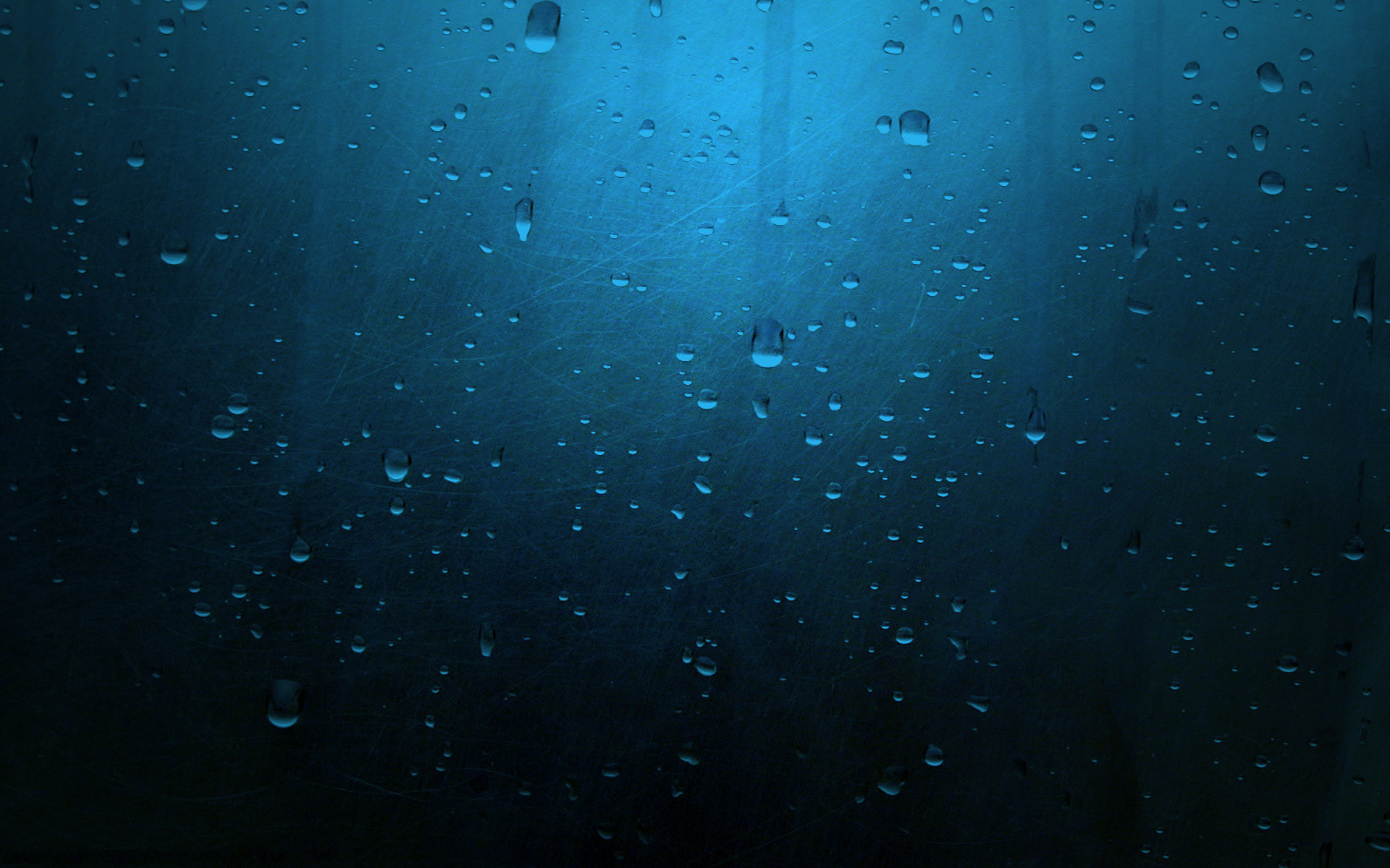 rain, Blue, Water On Glass Wallpaper