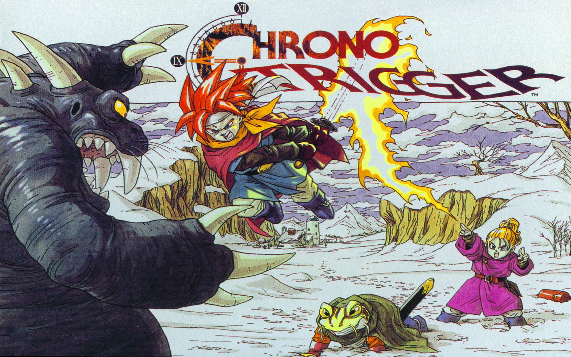 Chrono Trigger, SNES, JRPGs Wallpaper