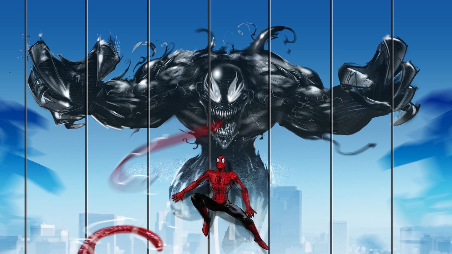 Spider Man, Venom Wallpaper
