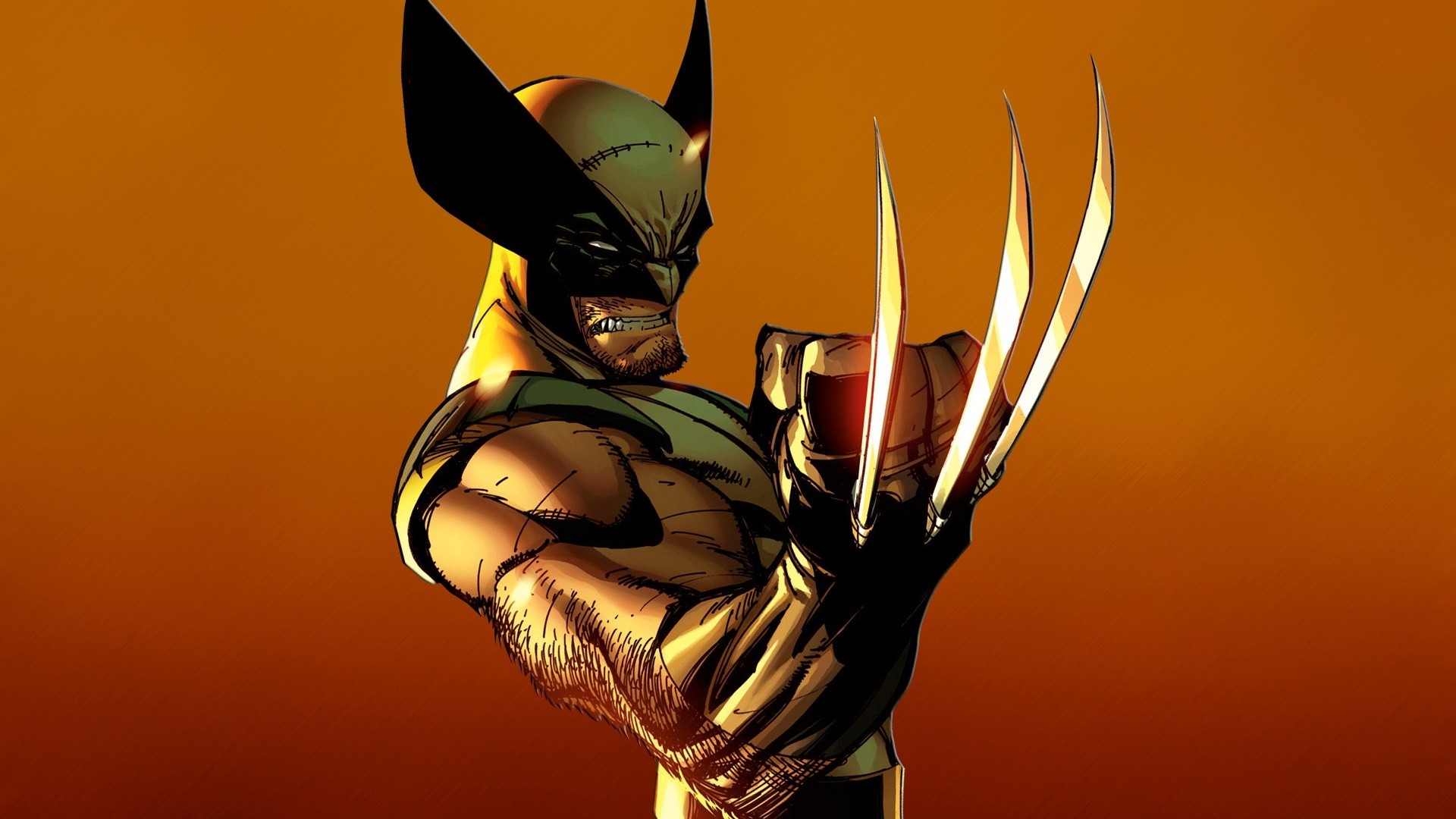 Wolverine, J. Scott Campbell, Adamantium, Claws Wallpaper