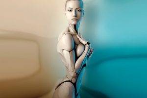 robot, Women, Artwork, Gynoid