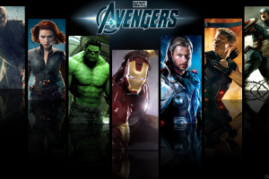 The Avengers, Hulk, Black Widow, Nick Fury, Iron Man, Thor, Hawkeye, Captain America