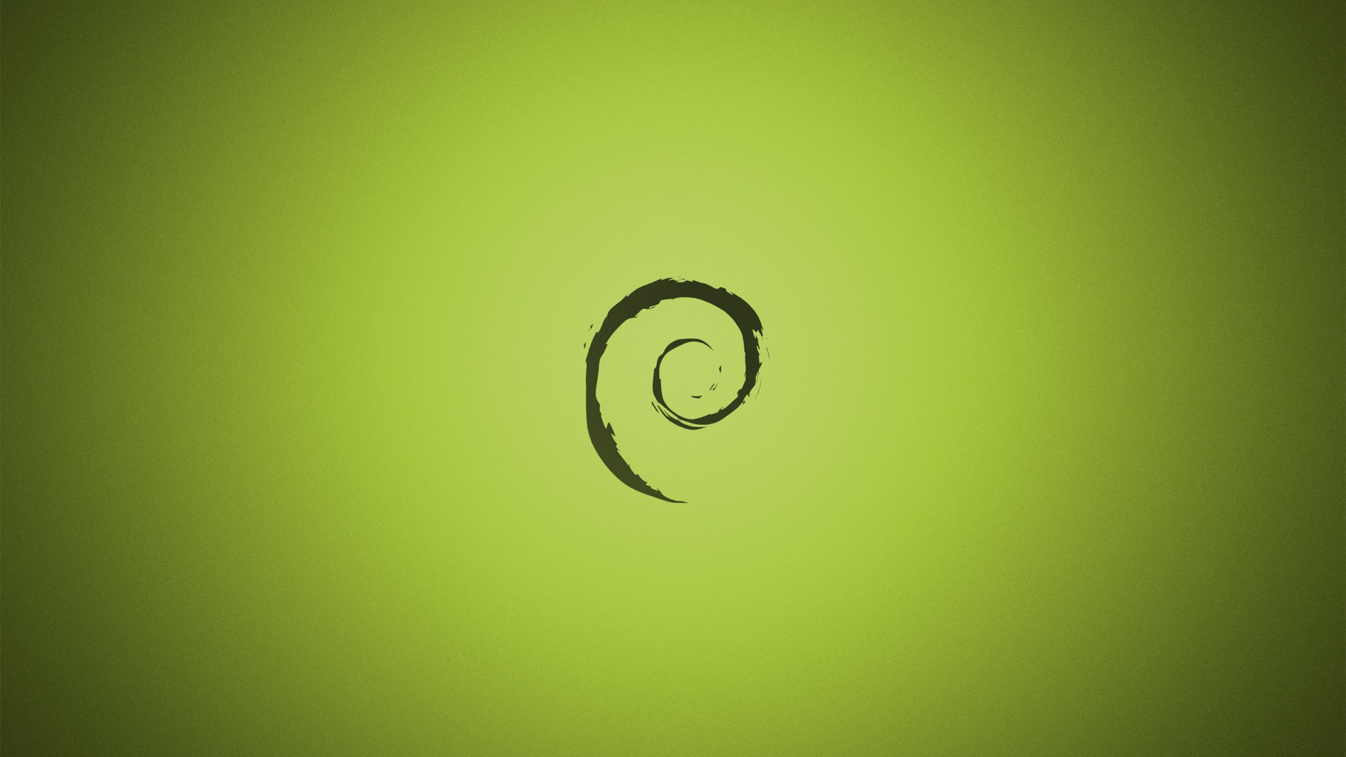 green, Debian, Linux Wallpaper