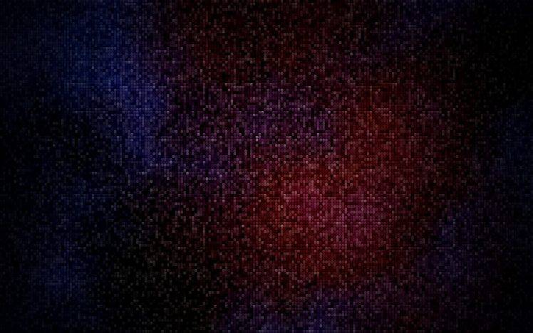 red, Blue, Square, Pixel Art HD Wallpaper Desktop Background