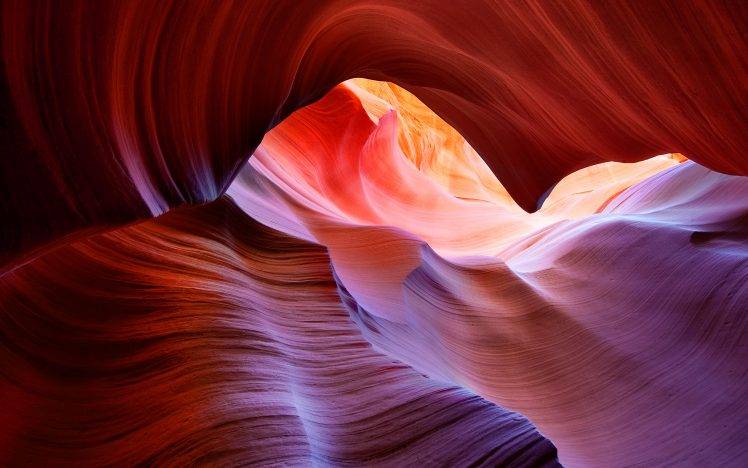 Antelope Canyon, Rock Formation, Canyon HD Wallpaper Desktop Background