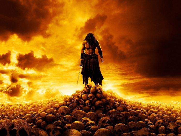 skull, Conan The Barbarian HD Wallpaper Desktop Background