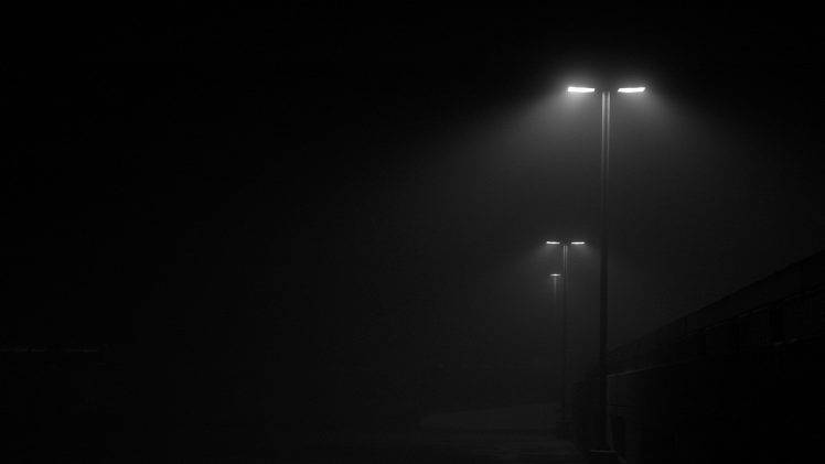mist, Street Light HD Wallpaper Desktop Background
