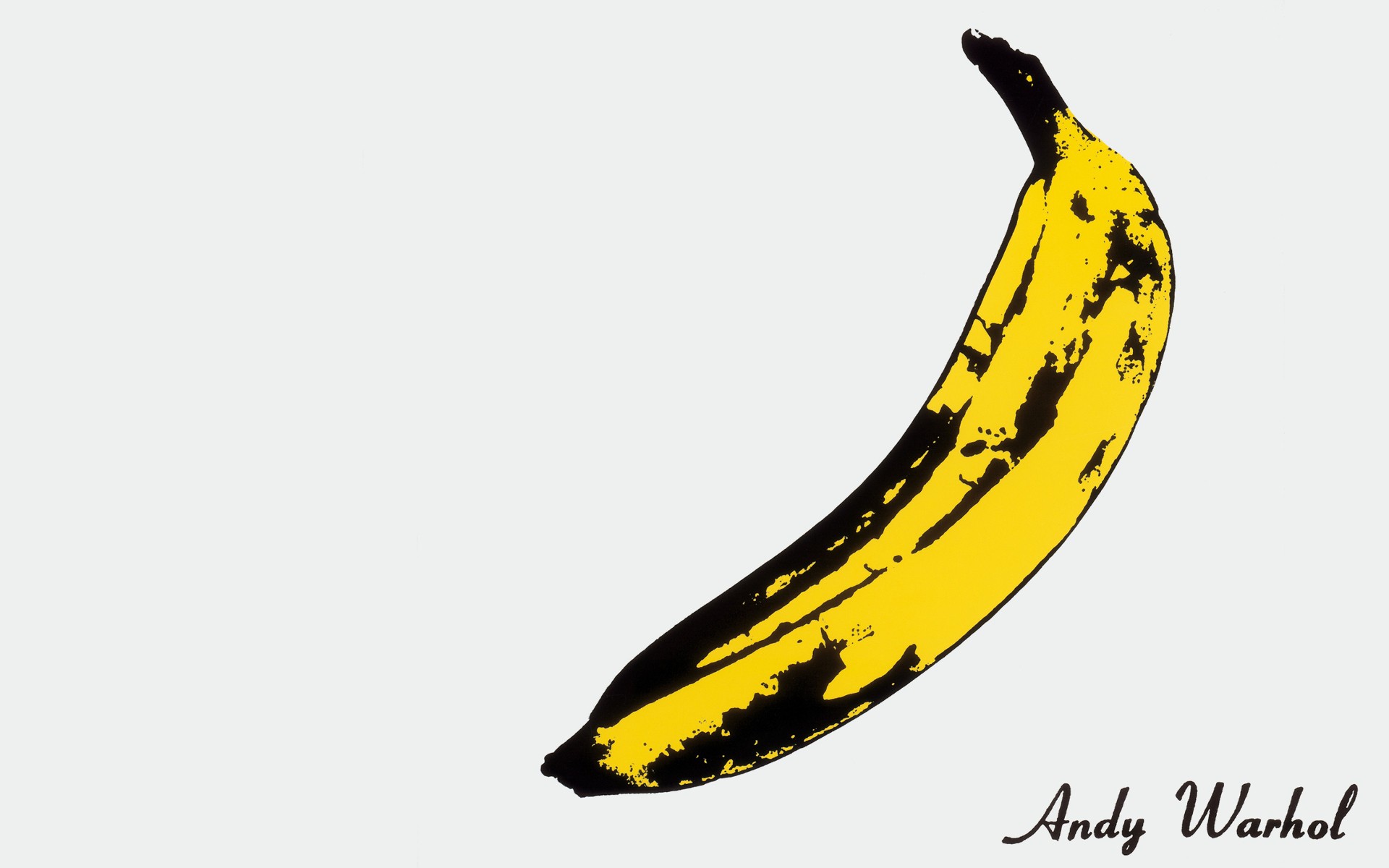 bananas, Artwork, Andy Warhol, Minimalism Wallpaper