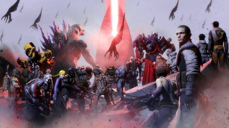 Master Chief, Marker, Optimus Prime, Bumblebee, Noble Six, Thor HD Wallpaper Desktop Background